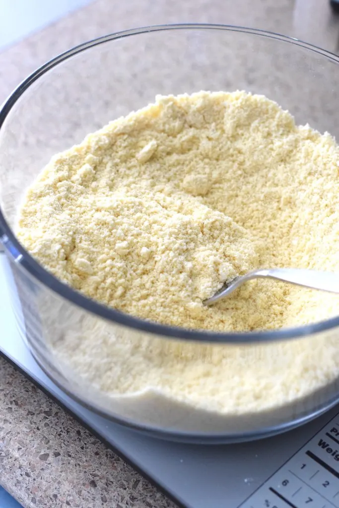 almond flour, coconut flour, lupin flour