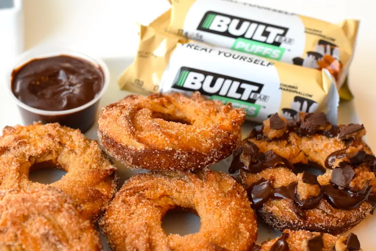 built bars churro puffs