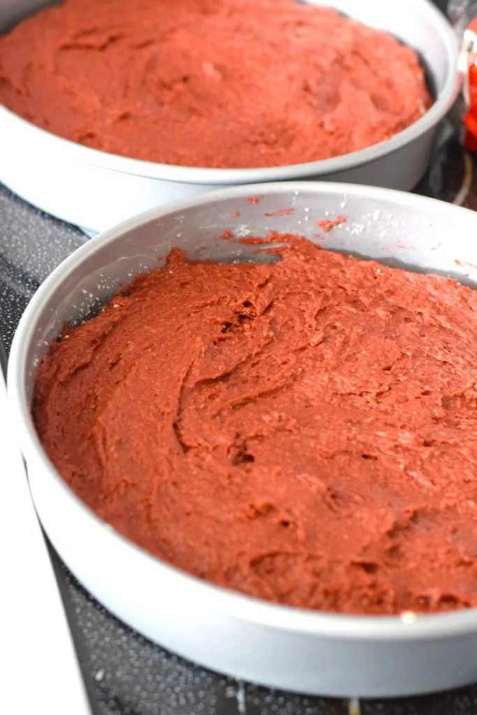 keto red velvet cake batter