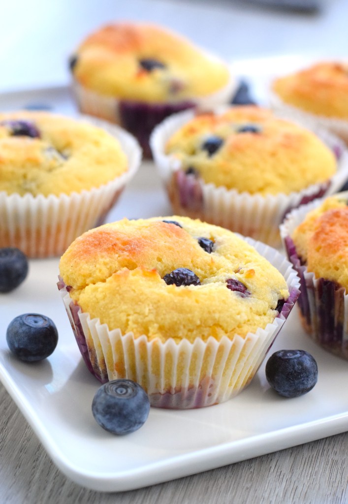 low carb blueberry muffins