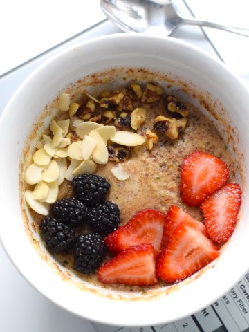 Easy Low Carb Keto Oatmeal Recipe - Mouthwatering Motivation