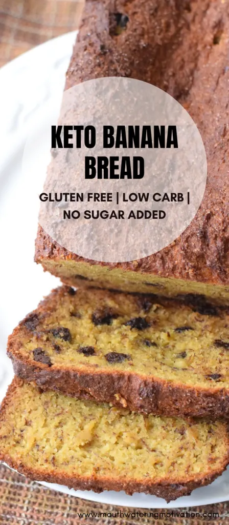 keto banana bread pin