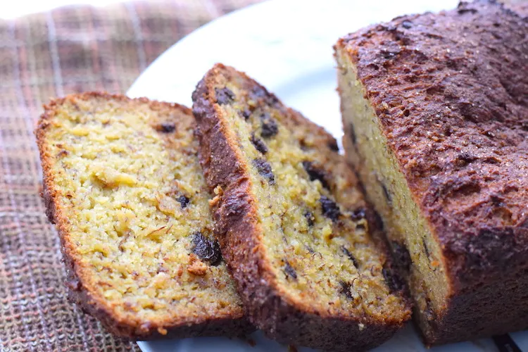 low carb banana bread
