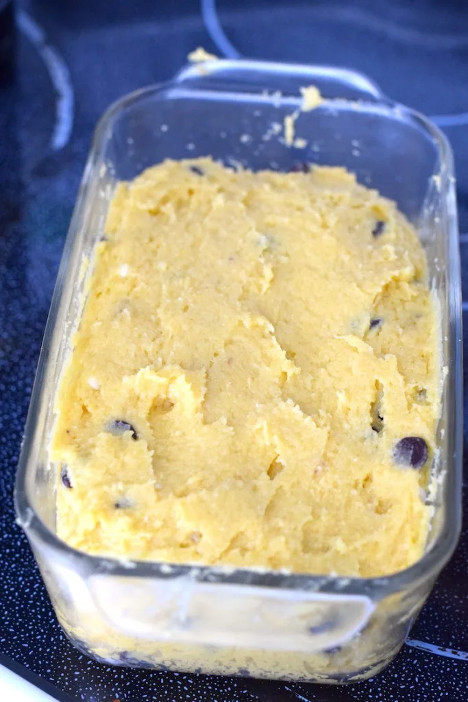 low carb banana bread loaf