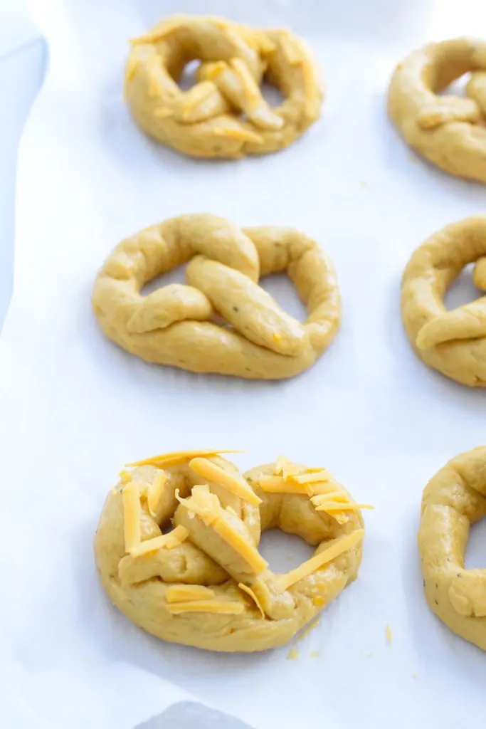 keto yeast soft pretzel dough