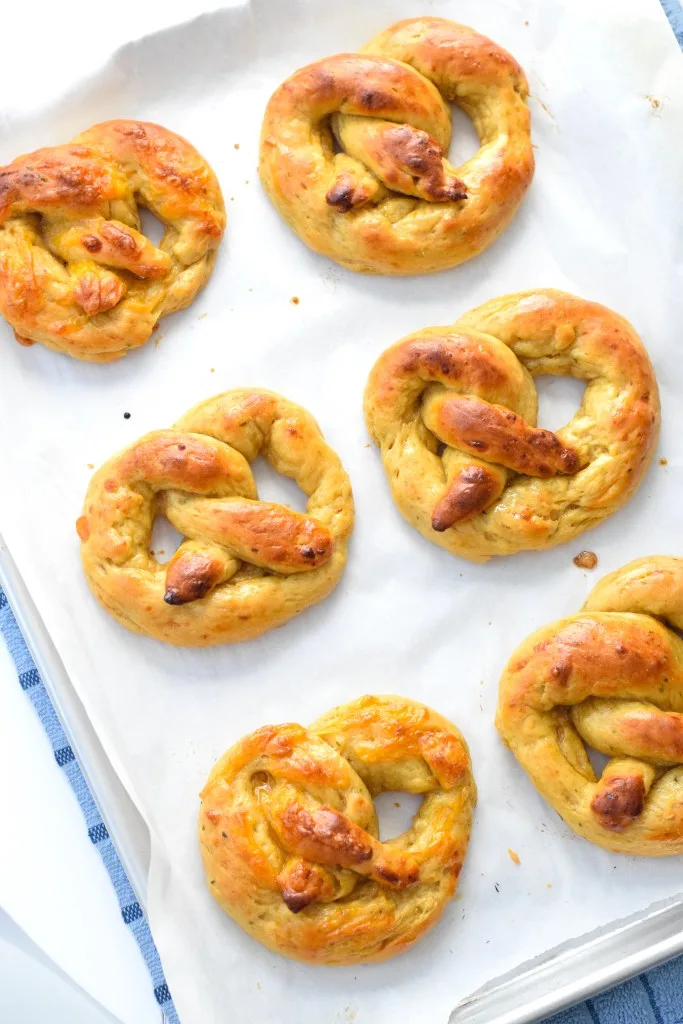 low carb keto soft pretzels