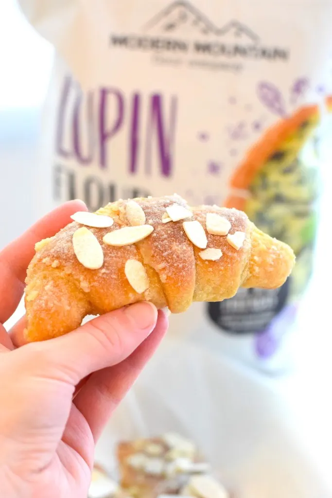 lupin flour croissant