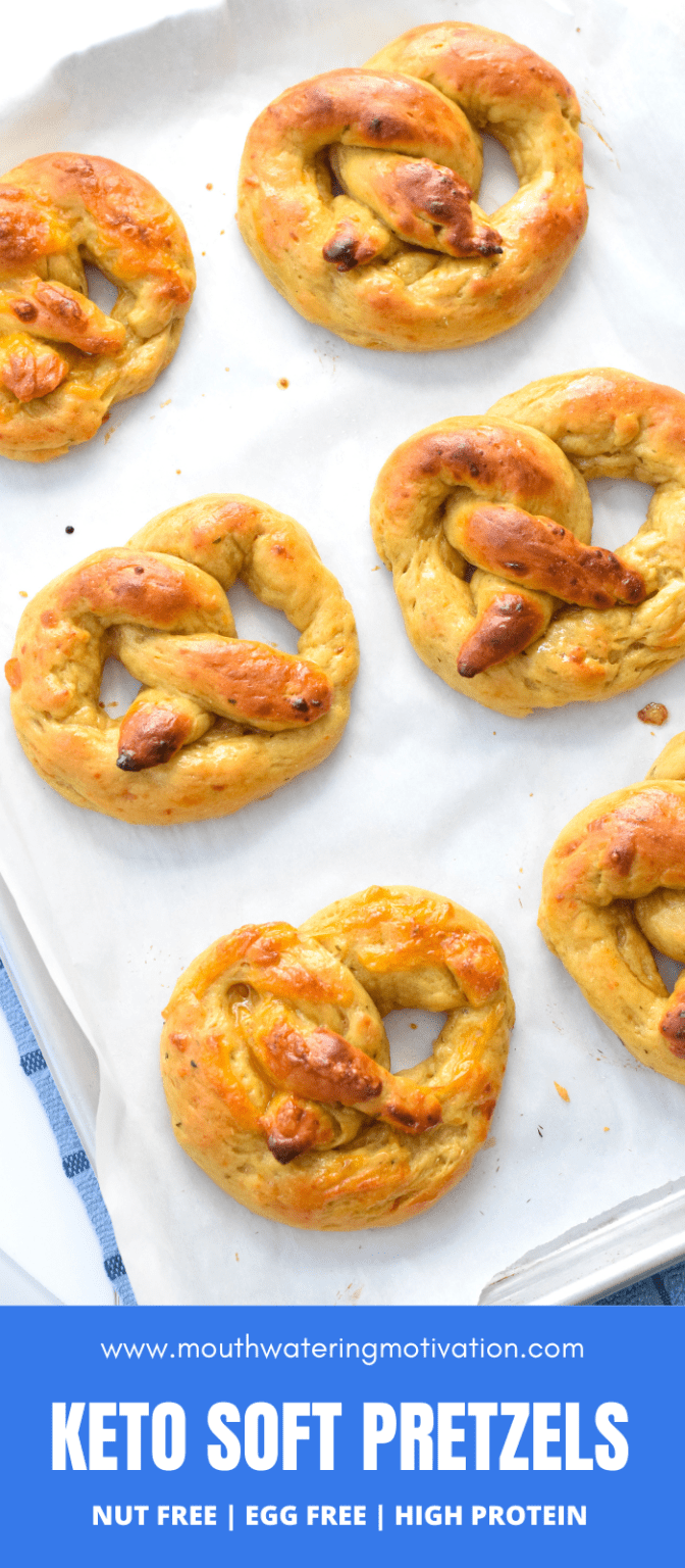 Low Carb Keto Soft Pretzels Recipe Mouthwatering Motivation