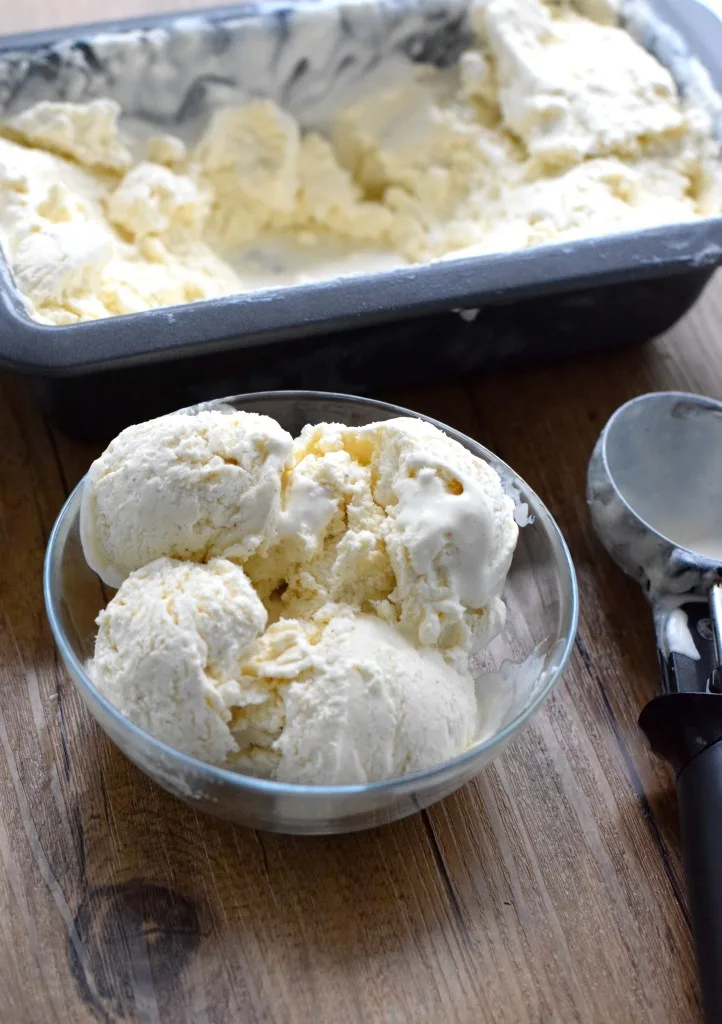 sugar free vanilla ice cream