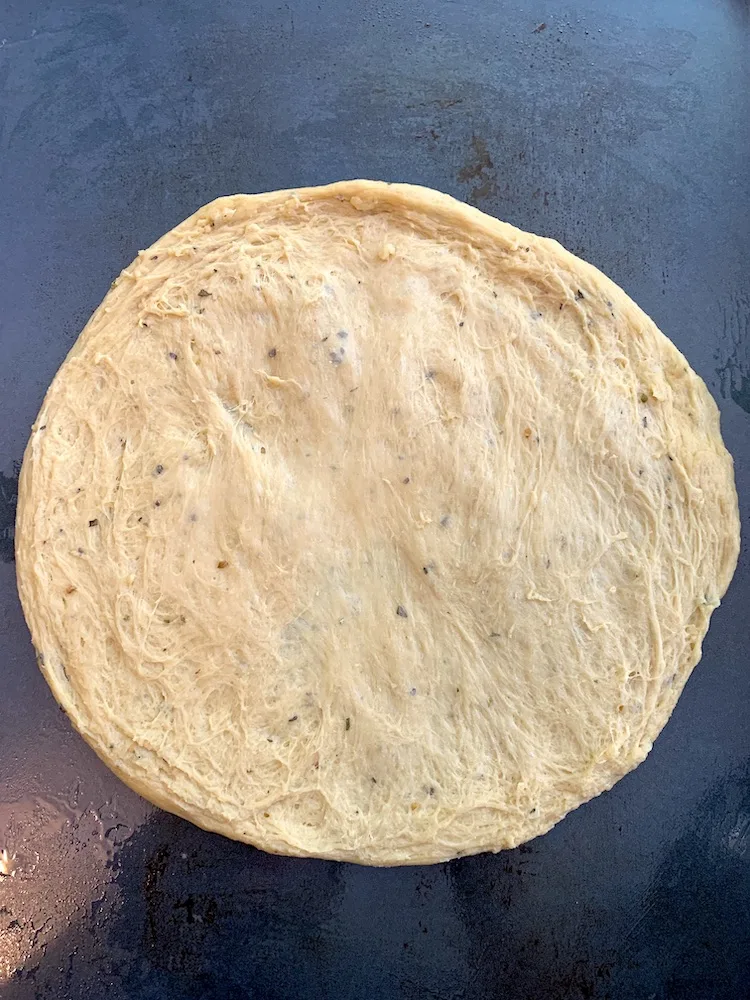 keto yeast pizza crust