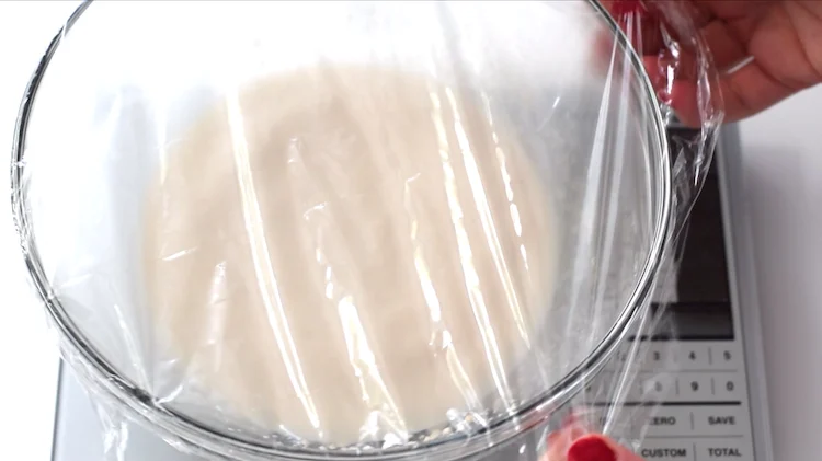 almond milk yeast mixture