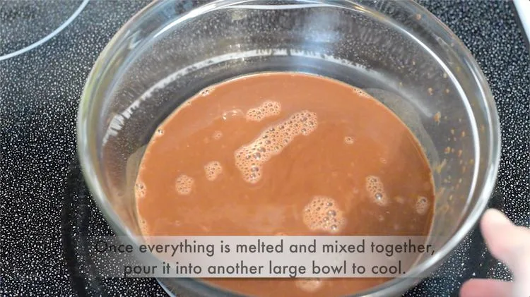 butter, cocoa powder, coffee