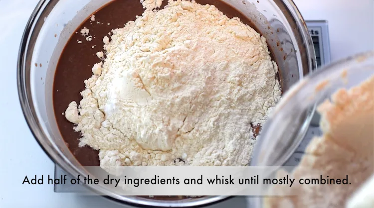 keto chocolate cake batter