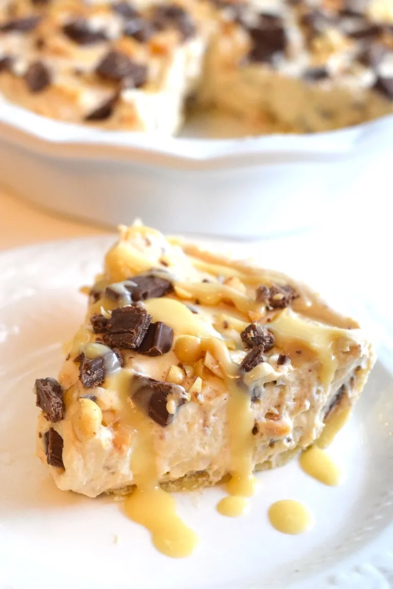 keto chocolate caramel cheesecake