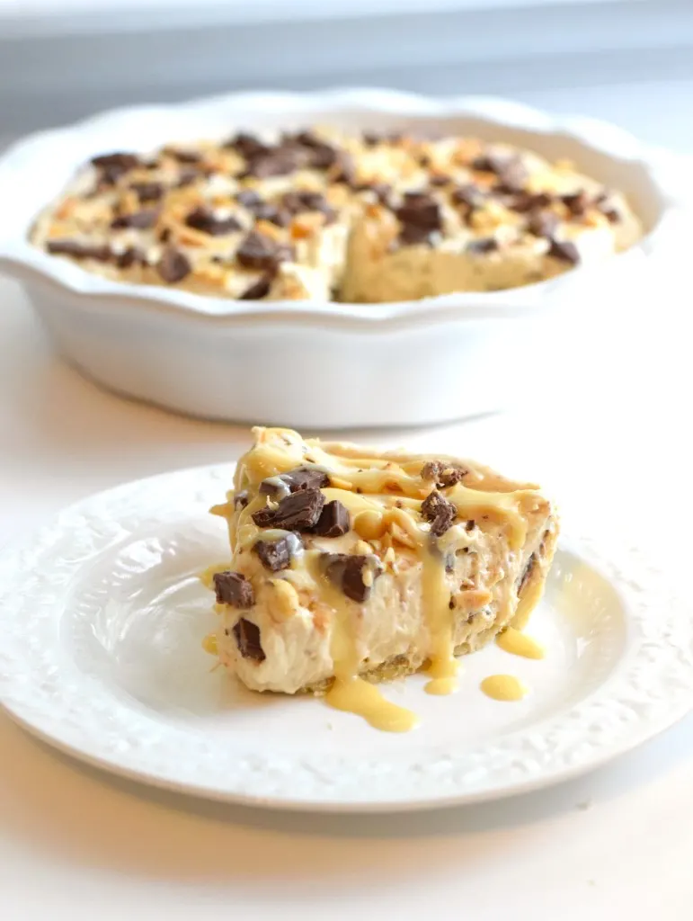 keto chocolate caramel pie