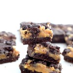 keto peanut butter filled brownies