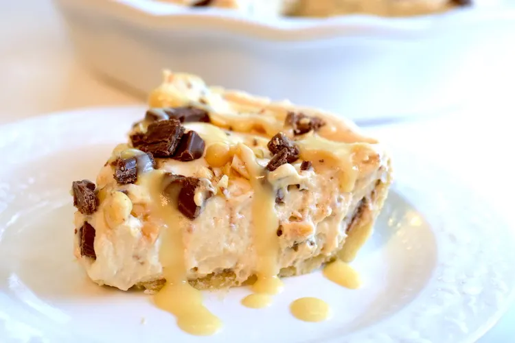 keto snickers pie recipe