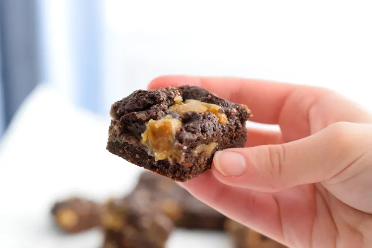 keto sweetened condensed milk brownies