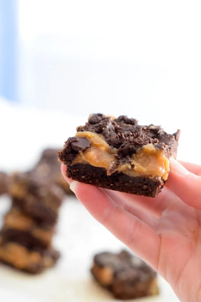 low carb peanut butter brownies