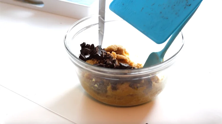 keto cookie dough dark chocolate