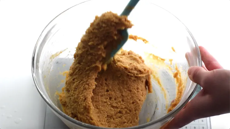 keto pumpkin cake batter