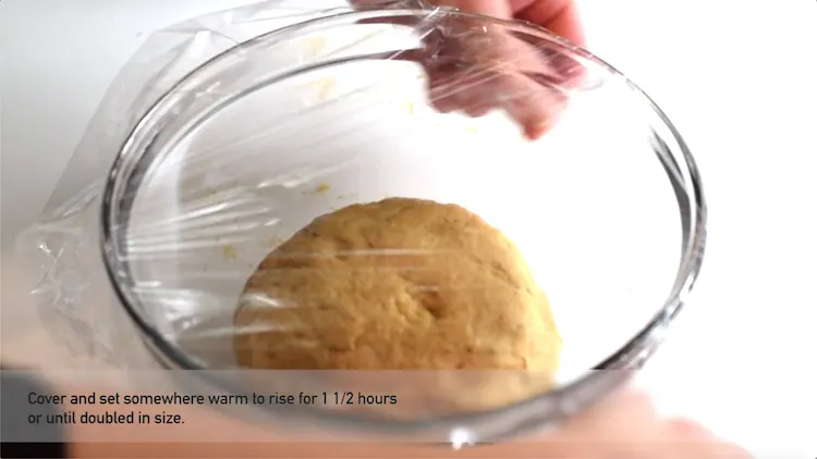 keto yeast dough rising