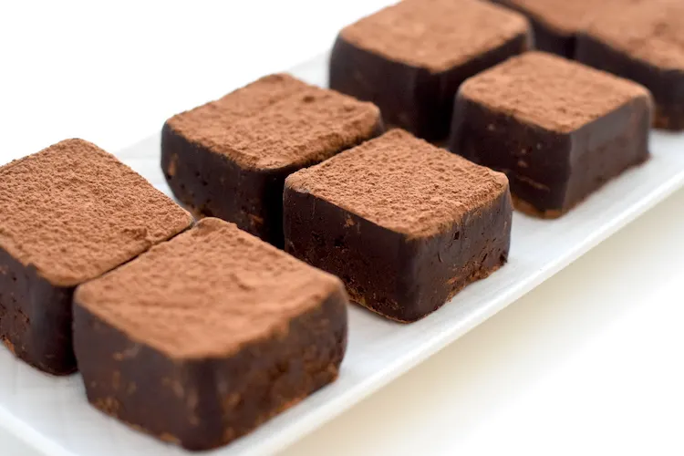 keto fudge condensed milk truffles